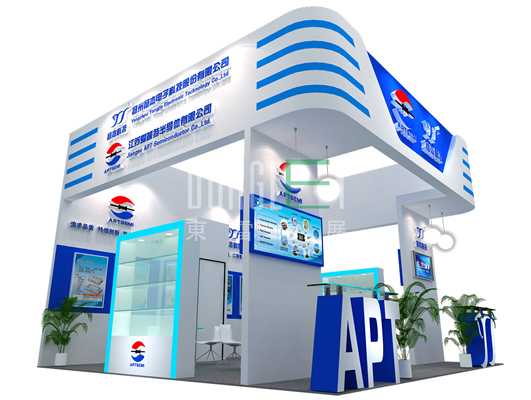 揚杰電子展臺設(shè)計搭建