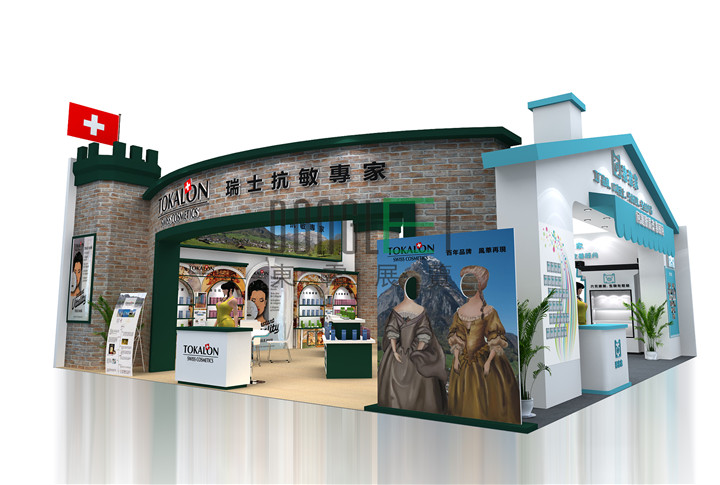 豬豬家展臺設(shè)計(jì)搭建簡介