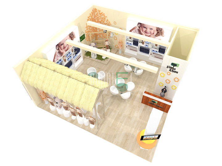 寧澳服飾展臺設(shè)計搭建
